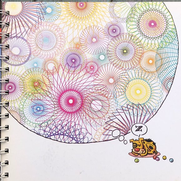 The Spiral Draw Book (Klutz) Spiral-bound - Spirograph Fun (NEW) - Picture 6 of 10